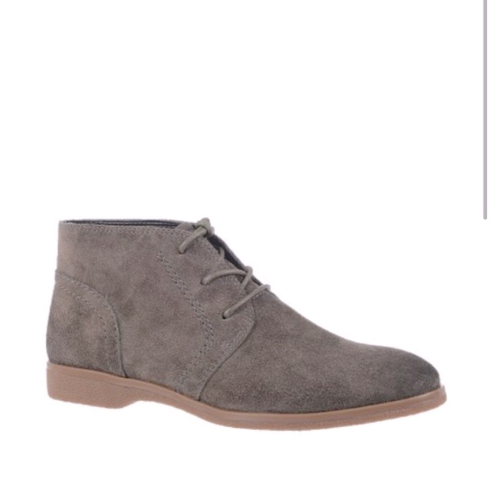 NWOT Franco Sarto Pebbles Lace Up Boot (Grey)